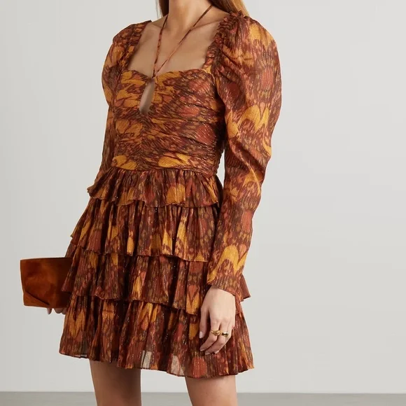 posie mini dress The Posie Dress: Pink Tie Strap Short Dress L
